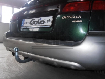 Фаркоп оцинкованный Subaru Legacy Station Wagon (BE/BH) 1999-2003, Subaru Outback 4WD 1999-2003 условно-съемное крепление шара