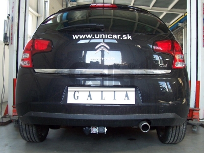 Фаркоп оцинкованный Galia шар A на хетчбек для Citroen C3 2002-2009