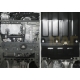 Защита электродвигателя рулевой рейки Автоброня для 2,0TDI МКПП сталь 2 мм для Volkswagen Crafter 2017-2021