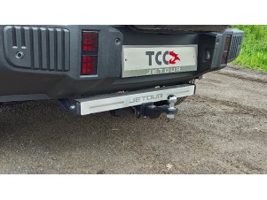 Фаркоп (шар E нерж., надпись Jetour) для Jetour T2 2L 4WD 2023-н.в. № TCU00415N