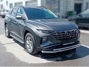 Пороги с листом d-43 для Hyundai Tucson 2020 – н.в. HNT21_2